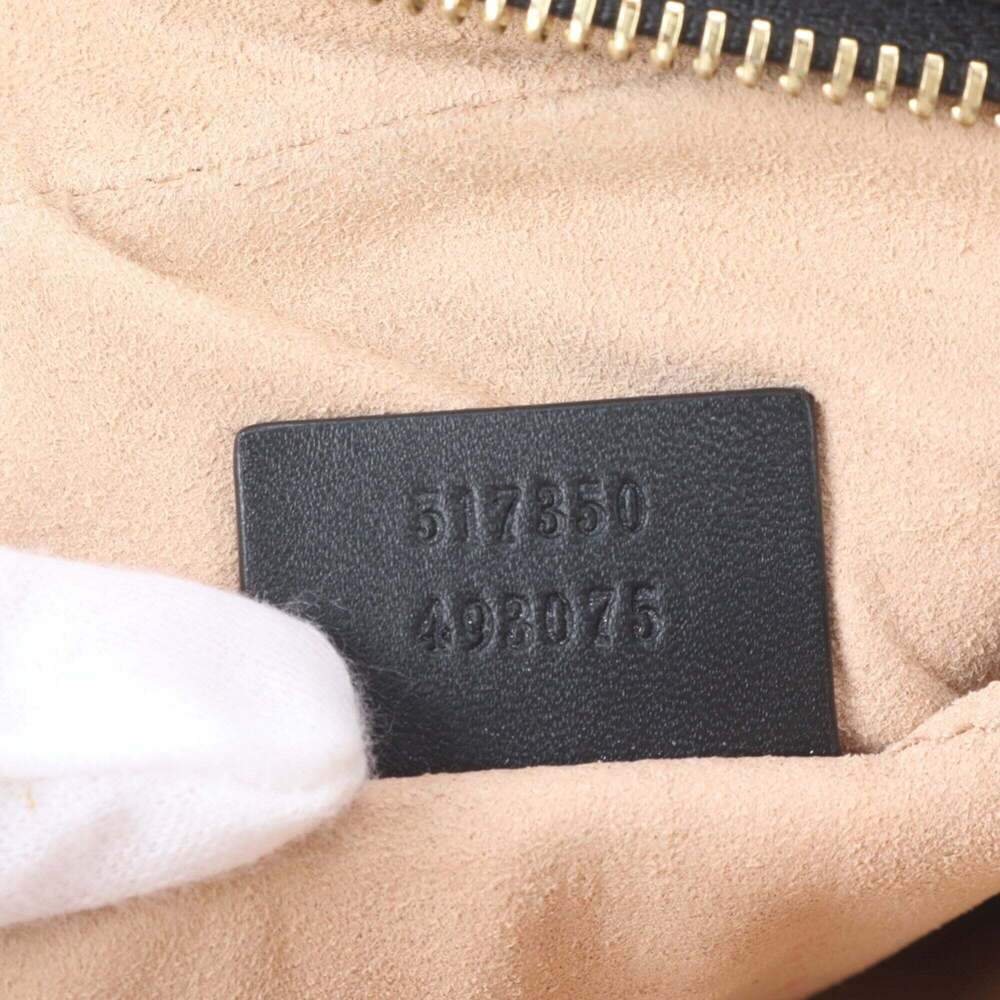 GUCCI Black Leather Shoulder Bag - Picture 9 of 9